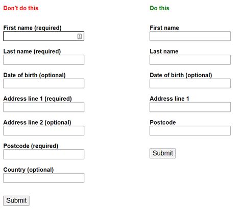 there are required fields in this form marked|Marking Required Fields in Online Forms (Video).